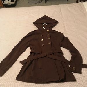 Double breasted brown jacket. NWT